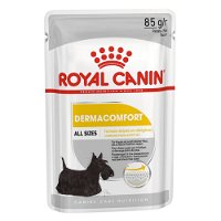 Royal Canin Dermacomfort Adult Loaf Pouches Wet Dog Food 85 Gms