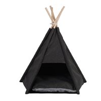 Charlie's Teepee Tent for Pets Charcoal