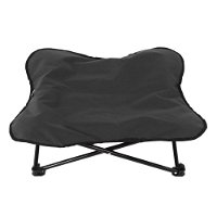 Charlie's Butterfly Portable Folding Outdoor Chair for Pets Black