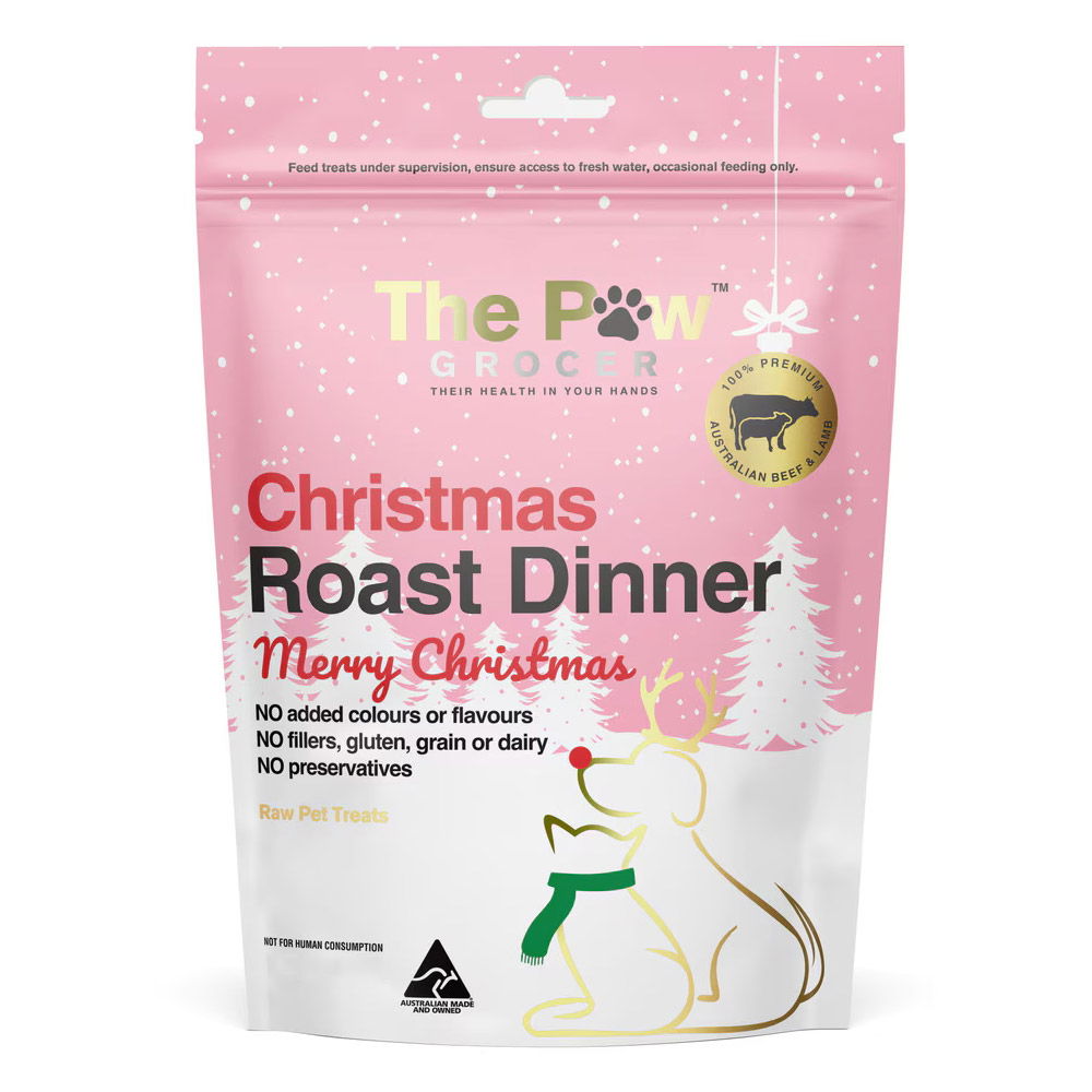 The Paw Grocer Christmas Roast Dinner Treats for Dogs & Cats