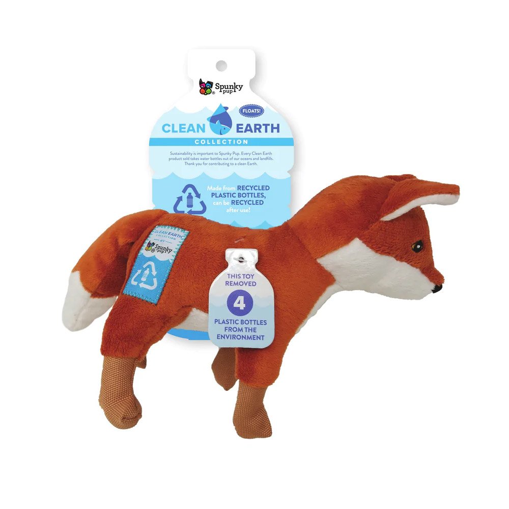 Spunky Pup Clean Earth Fox Large