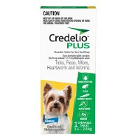 Credelio Plus for Very Small Dogs 1.4 - 2.8 kg Yellow