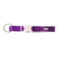 DGS Comet LED Safety Collar (Purple) Large - 2.5cm x 45 - 63cm
