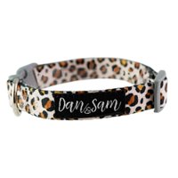 Dan & Sam - Dog - Adjustable Polyester Webbing Collar - Wild One - Small