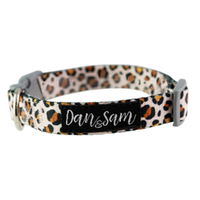 Dan & Sam Adjustable Polyester Webbing Collar for Dogs - Wild One