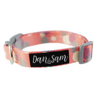 Dan & Sam Adjustable Polyester Webbing Collar for Dogs - Fabulous