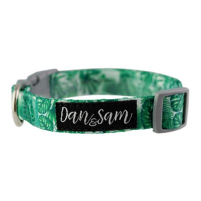 Dan & Sam - Dog - Adjustable Polyester Webbing Collar - Lahana