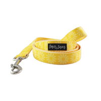 Dan & Sam Polyester Webbing Lead for Dogs - Wild Sunflower