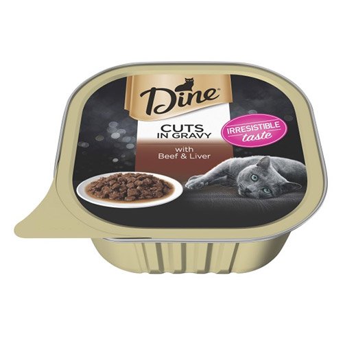 Dine Cat Adult Multipack Beef and Liver