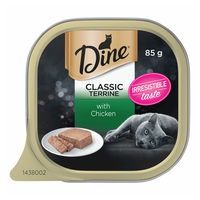 Dine Classic Collection Terrine with Chicken Wet Cat Food 85gm