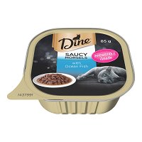 Dine Cat Adult Multipack Saucy Morsels Ocean Fish 85g X 7 Cans
