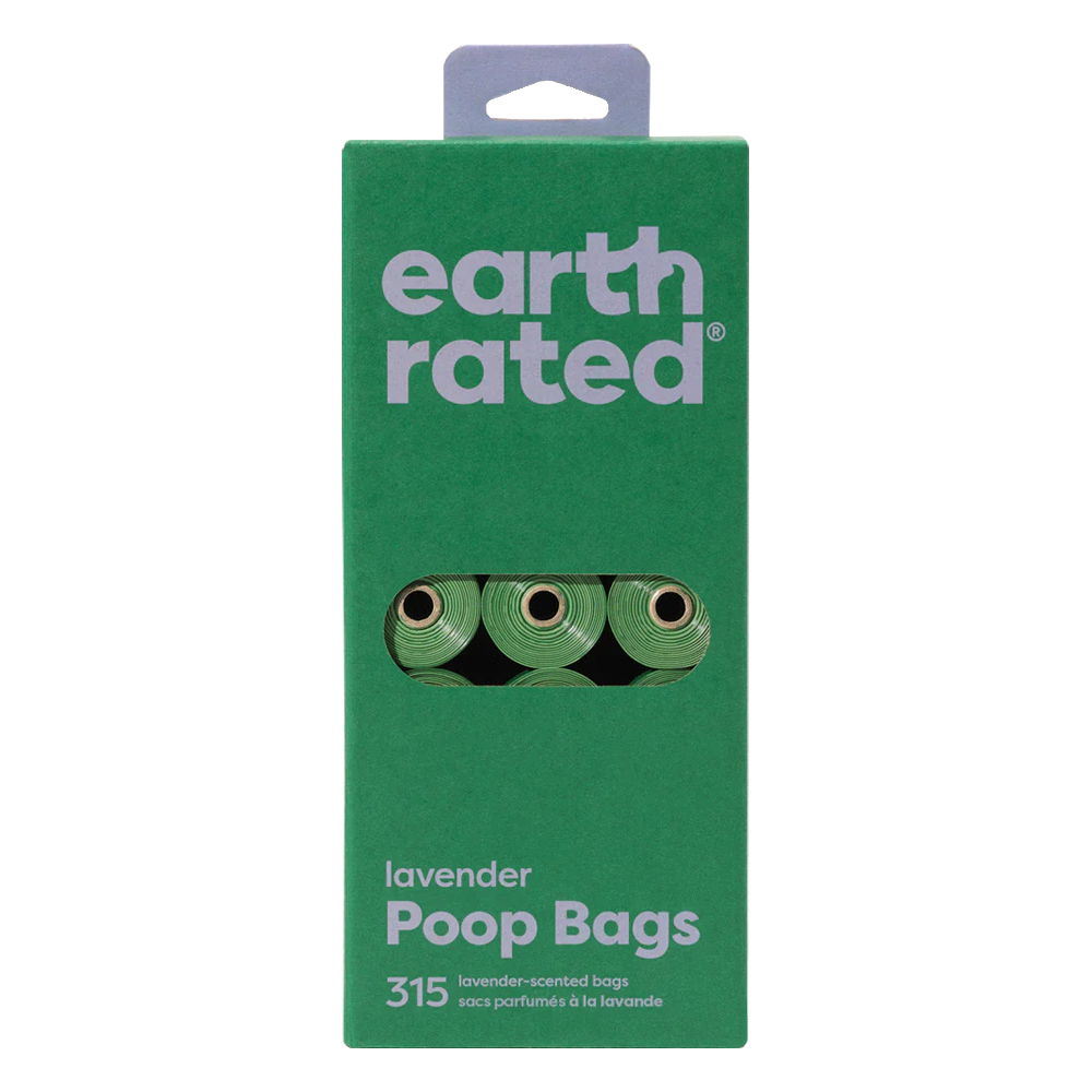 Earth Rated 315 Dog Poop Bags on 21 refill rolls