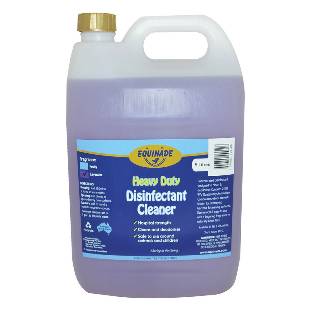 Equinade Heavy Duty Lavender Disinfectant Cleaner for Horses