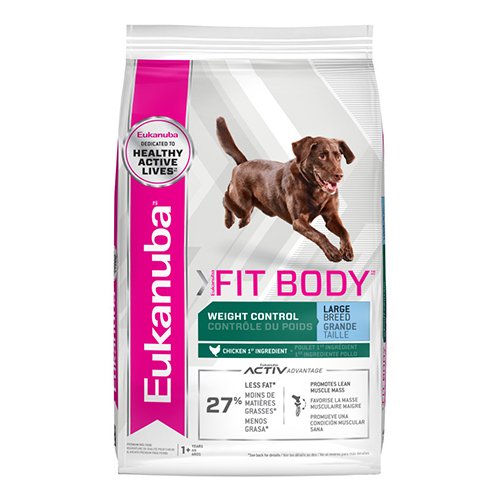 Eukanuba Fit Body Weight Control Large Breed Adult Dry Dog Food