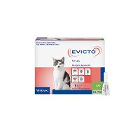 Evicto Spot-on (Selamectin) For CATS 2.6-7.5KG (GREEN)