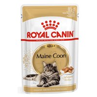 Royal Canin Maine Coon In Gravy Adult Over 15 Months Pouches Wet Cat Food 85 Gms