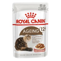 Royal Canin Ageing In Gravy 12+ Years Mature Senior Pouches Wet Cat Food 85 Gms