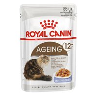 Royal Canin Ageing In Jelly 12+ Years Mature Senior Pouches Wet Cat Food 85 Gms