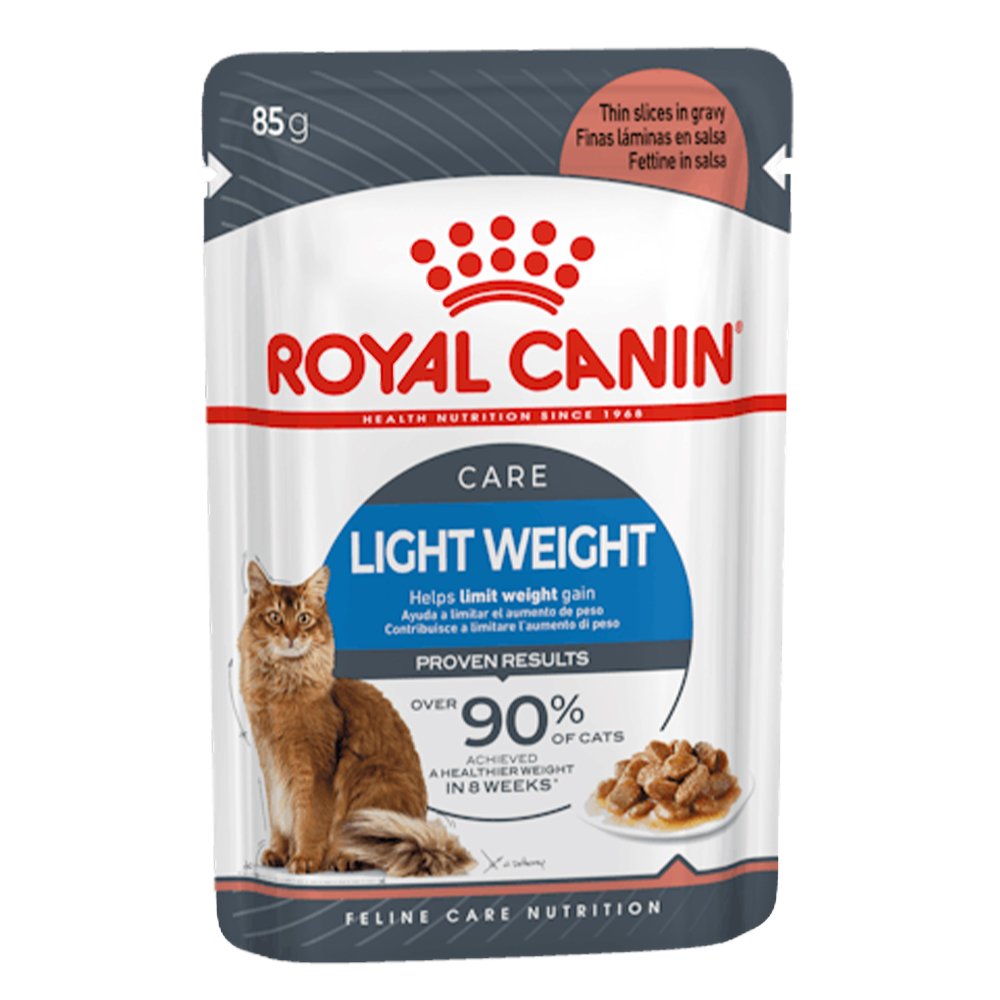 Royal Canin Light Weight Care In Gravy Adult Pouches Wet Cat Food