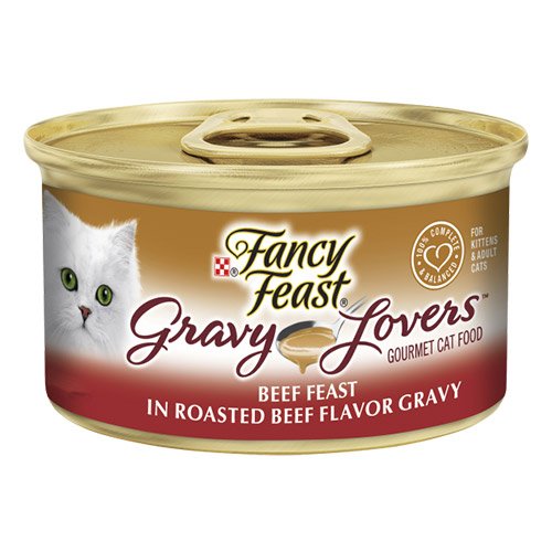 Fancy Feast Cat Adult Gravy Lovers Beef 85g X 24 Cans