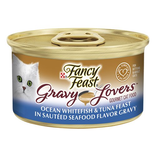 Fancy Feast Cat Adult Gravy Lovers Whitefish & Tuna