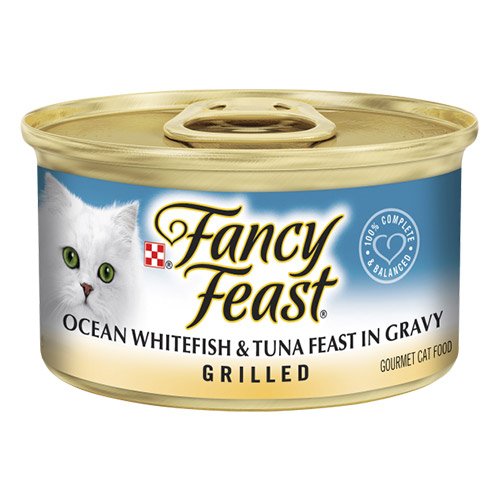 Fancy Feast Cat Adult Grilled Ocean Whitefish Tuna 85g X 24 Cans