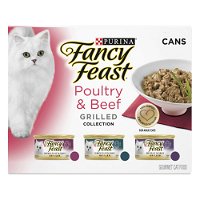Fancy Feast Cat Adult Variety Pack Poultry and Beef Grill 85g X 24 Cans