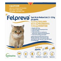 Felpreva Spot-On for Medium Cats 2.5 to 5kg