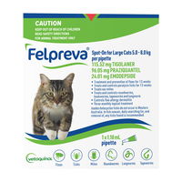 Felpreva Spot-On for Large Cats 5 to 8kg