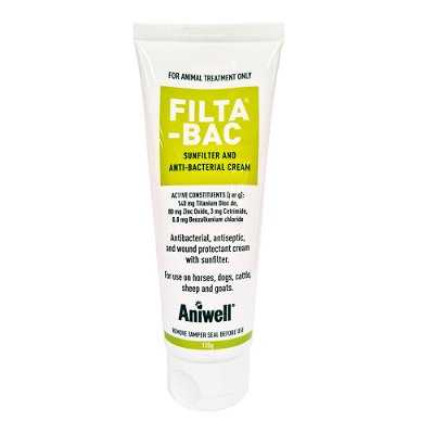 Aniwell - Filta-Bac - Sunfilter and Anti-Bacterial Cream