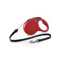 Flexi - Retractable Cord Lead - Red