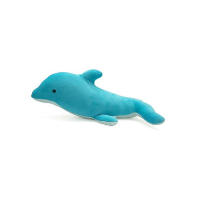 Fuzzy Friends Dolphin Asst Blue