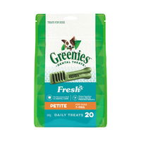 Greenies Fresh Dental Dog Treats Petite 7 - 11kg