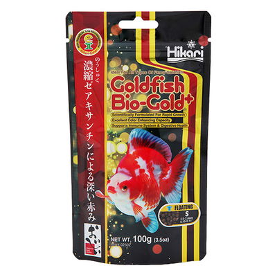 Hikari Goldfish Bio-Gold+ Color Enhancing Fish Food