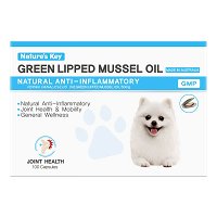 Nature's Key Green Lipped Mussel Oil Joint Care for Dogs