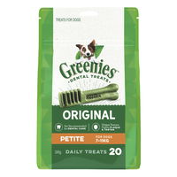 Greenies Original Dental Dog Treats Petite 7 - 11kg