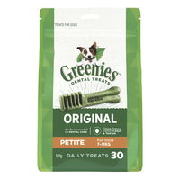 Greenies Original Dental Dog Treats Petite 7 - 11kg