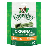 Greenies Original Dental Dog Treats Petite 7 - 11kg