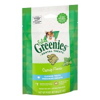 Greenies Feline Catnip Flavour Dental Treats For Cats 130 Gm