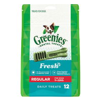 Greenies Fresh Dental Dog Treats Regular 11 - 22kg