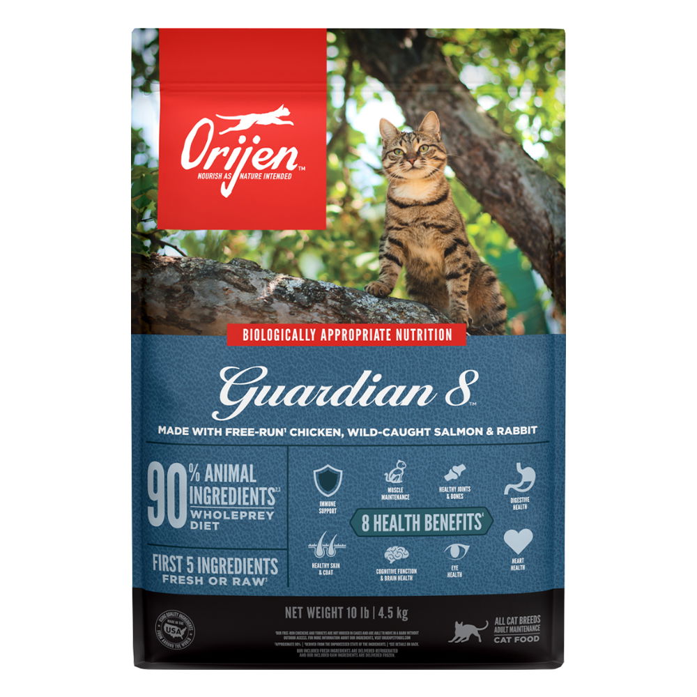 Orijen Biologically Appropriate Dry Cat Food Guardian 8