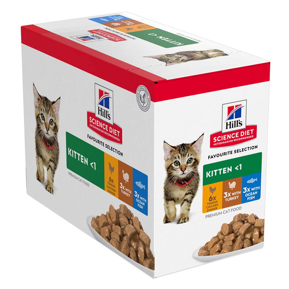 Hill's Science Diet Kitten Up to 1 Year Variety Pack Wet Cat Food