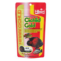 Hikari Cichlid Gold Color Enhancing Fish Food - Mini