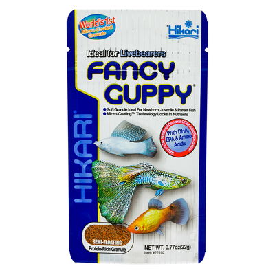 Hikari Fancy Guppy Livebearers Fish Food