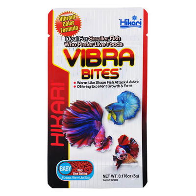 Hikari Vibra Bites Vibrant Color Smaller Fish Food