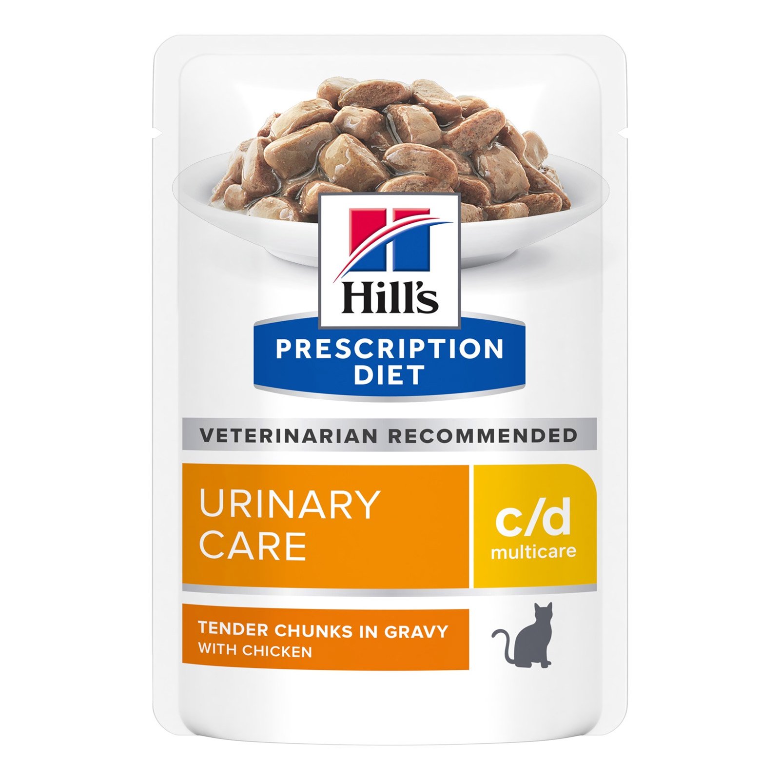 Hill's Prescription Diet c/d Multicare with Chicken Cat Wet Pouch