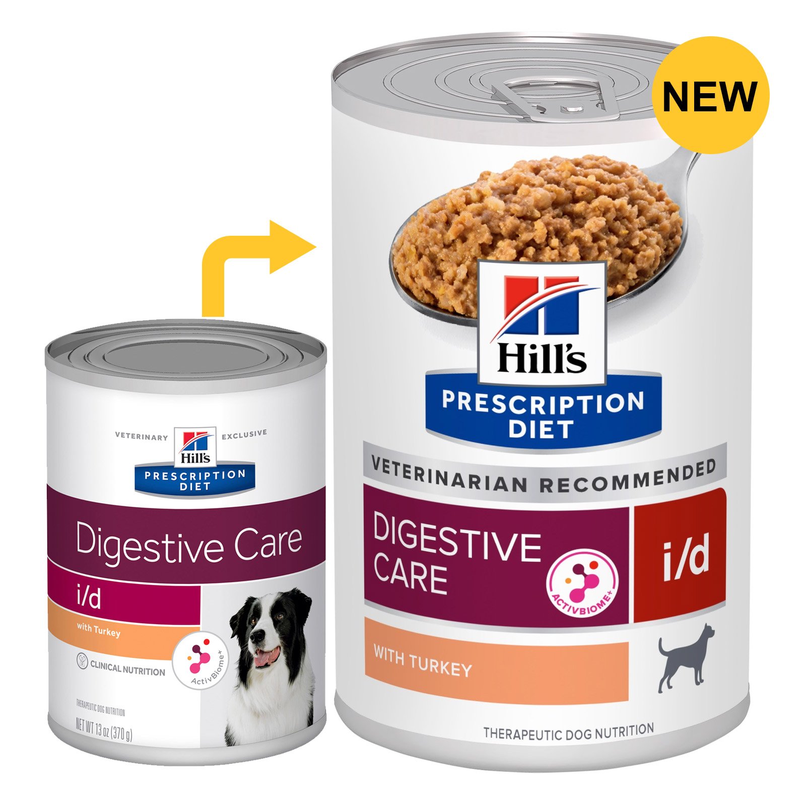 Hill's Prescription Diet I/D Digestive Care Wet Dog Food 370 Gm Original Turkey Flavour