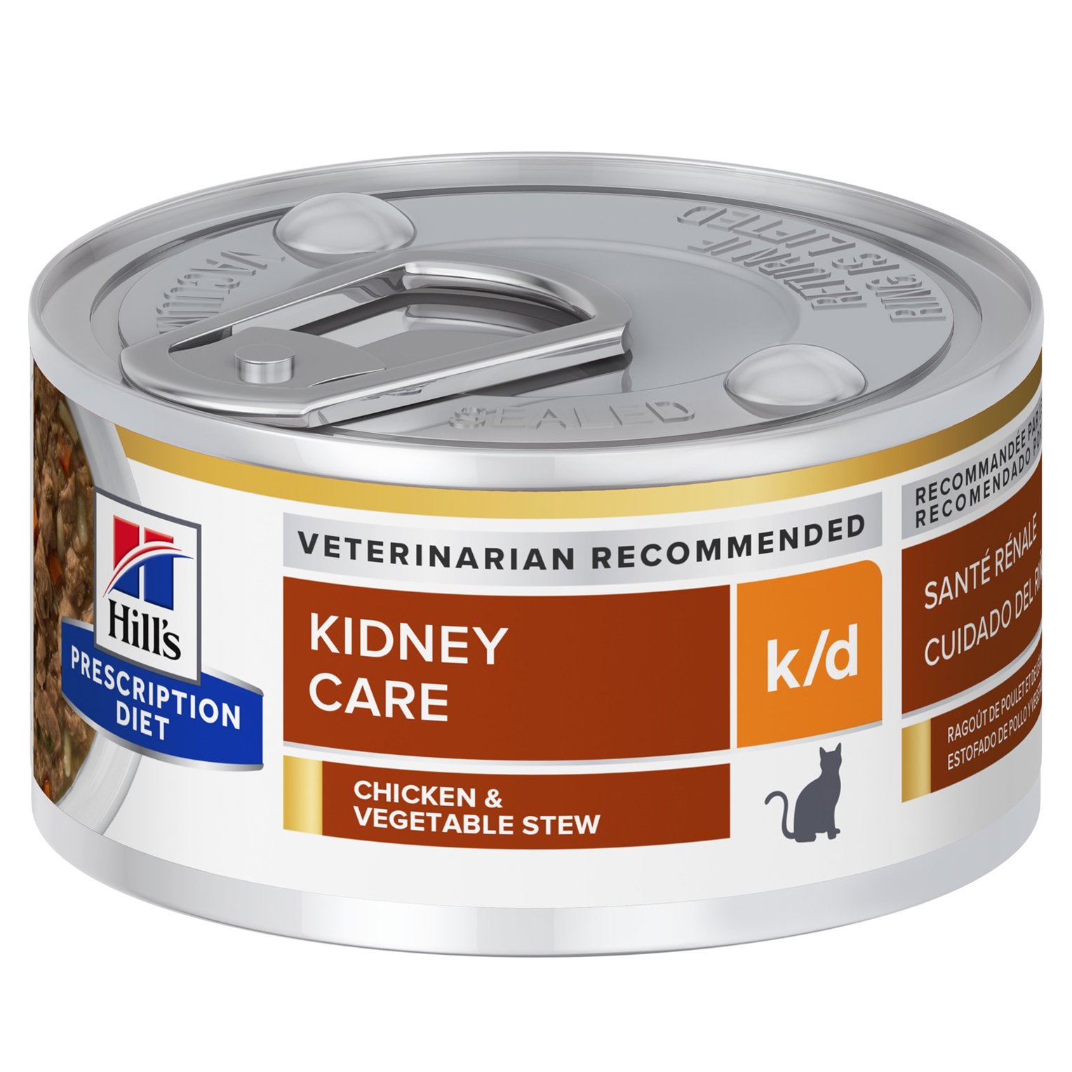 Hill's Prescription Diet K/D Pâté with Chicken Feline Cans