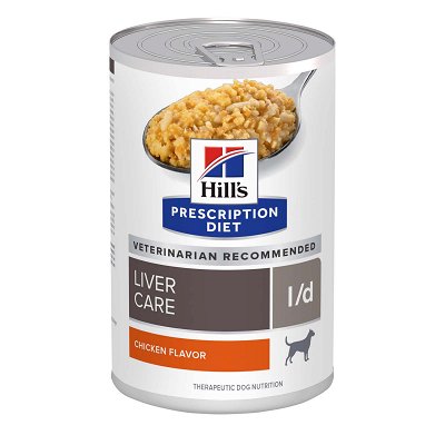Hill's Prescription Diet Canine L/D Liver Care Original Flavour Canned Wet Dog Food