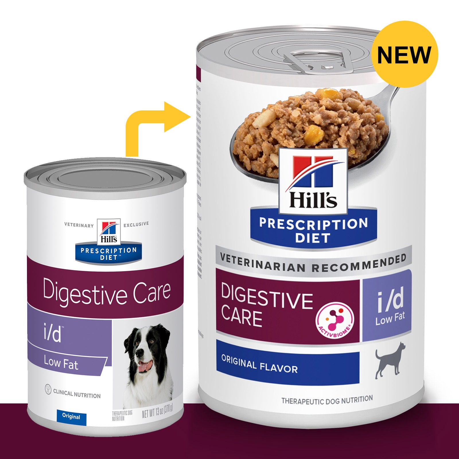 Hill's Prescription Diet i/d Low Fat Digestive Care Canned Dog Food 370 Gm
